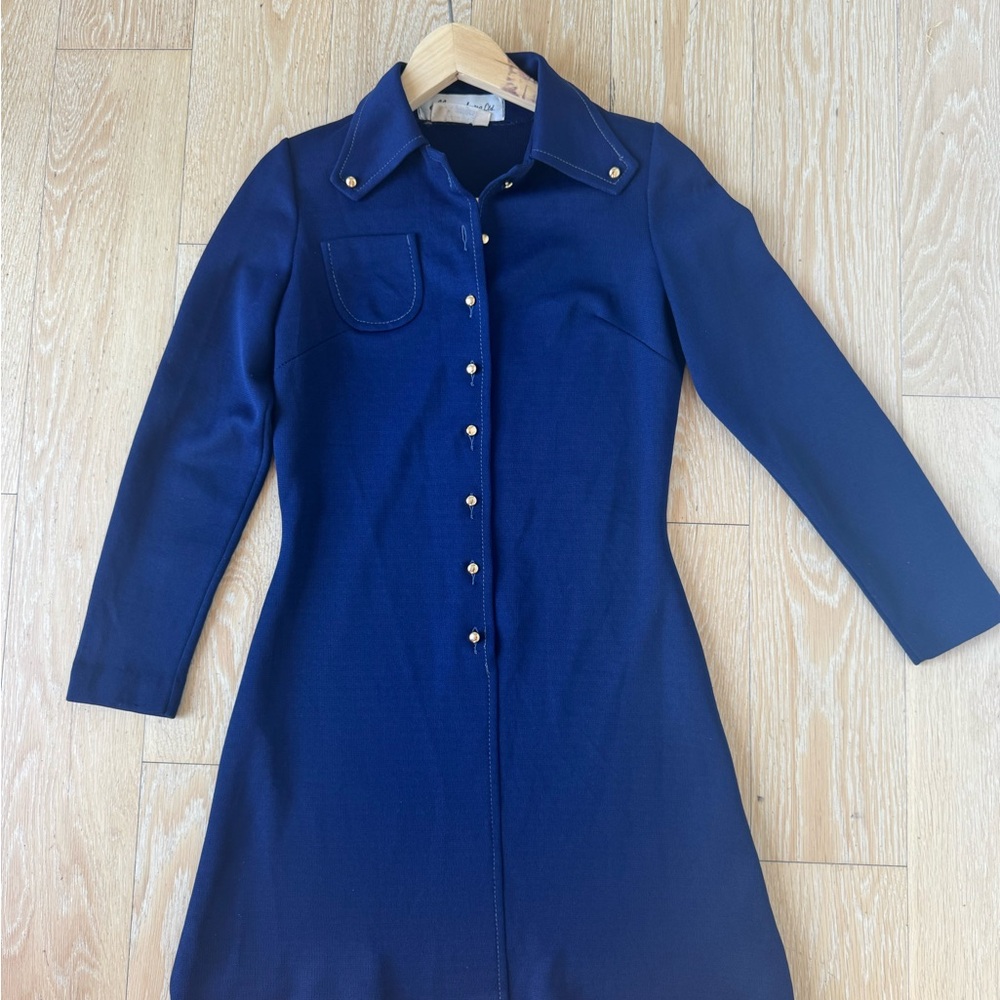 60s/70s mod mini-dress